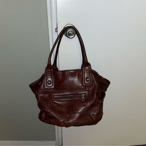 Christopher Kon Leather Shoulder Bag